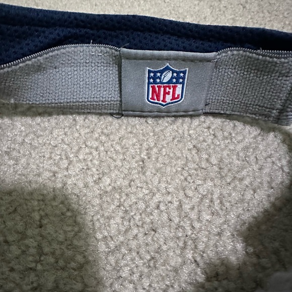 Seattle Seahawks Navy and Gray Visor - Picture 3 of 4